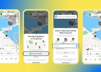 Snapchat Spotify Music Snap Map