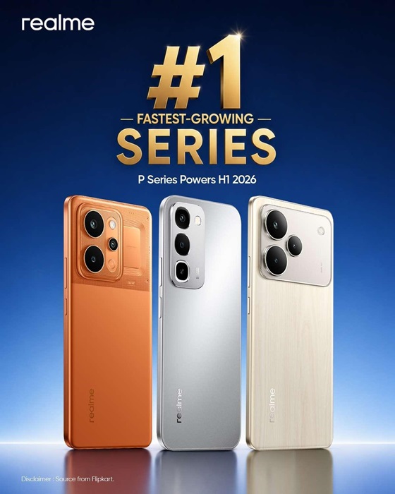 realme P Series Flipkart Best Selling Smartphone Series