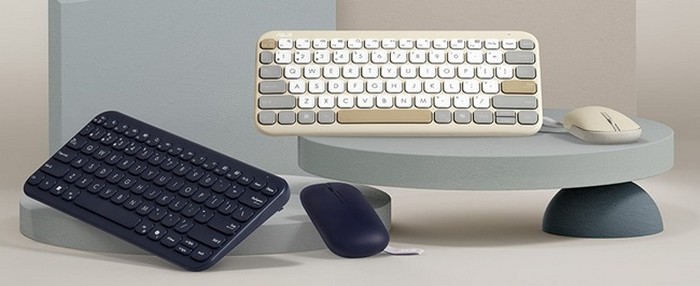 ASUS India launches VM240 AiO PC, Jelly75 keyboard, MD105 mouse, ROG HDMI, and more 5 ASUS Marshmallow Keyboard And Mouse Combo CW200