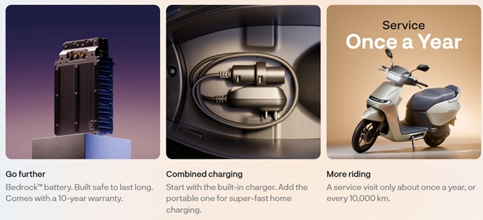 Ather Konarc launched in India at ₹99,999 with upto 200KM IDC range 3 Ather Konarc Features 3 1