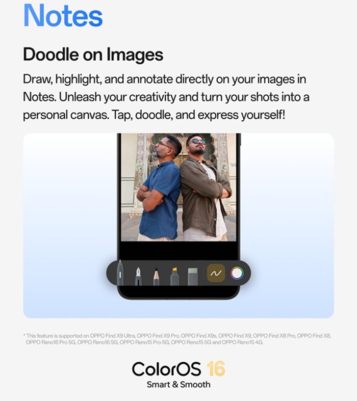 OPPO ColorOS 16 August update adds AI Remix Collage, Currency Converter widgets and security features 5 ColorOS 16 Notes and other improvements