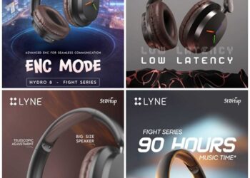 Lyne Fight Series HYDRO 8 Wireless Headphones Features