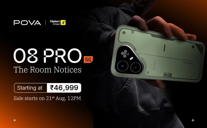 TECNO POVA 8 Pro 5G launched in India at ₹49,999 featuring Alive Matrix Display, 144Hz 1.5K AMOLED, Dimensity 7400 Ultimate, P1 Graphics Chip, 144FPS gaming, 50MP LYTIA 700C, IP69K rating, and more 10 TECNO POVA 8 Pro 5G Price Offers