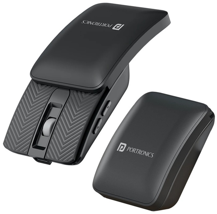 Portronics Toad Fold foldable wireless mouse launched in India at ₹899 2 Portronics Toad Fold Foldable Wireless Mouse Design