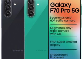 Samsung Galaxy F70 Pro 5G launched in India at ₹23,999 featuring Snapdragon 6 Gen 3, Super AMOLED, 50MP OIS camera, 6000mAh battery, and more 1 Samsung Galaxy F70 Pro 5G