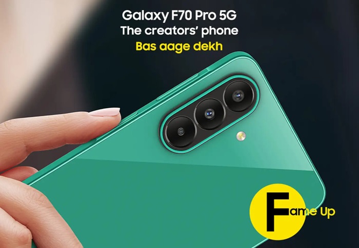 Samsung Galaxy F70 Pro 5G launched in India at ₹23,999 featuring Snapdragon 6 Gen 3, Super AMOLED, 50MP OIS camera, 6000mAh battery, and more 2 Samsung Galaxy F70 Pro 5G Camera