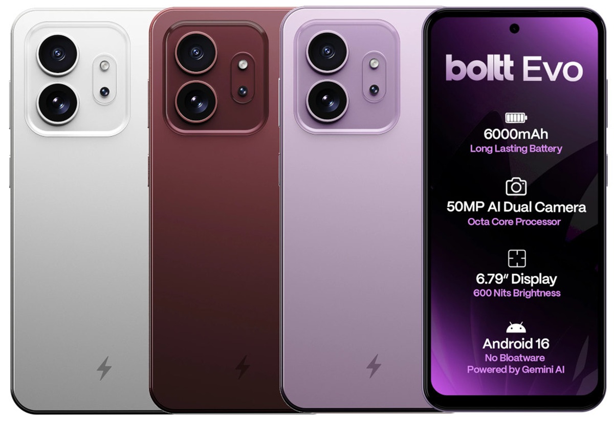 boltt Ace 5G and boltt Evo launched in India starting at ₹9,999 launch price 2 boltt Evo 4G