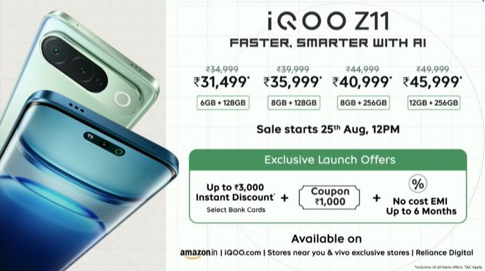 iQOO Z11 India Price Offers