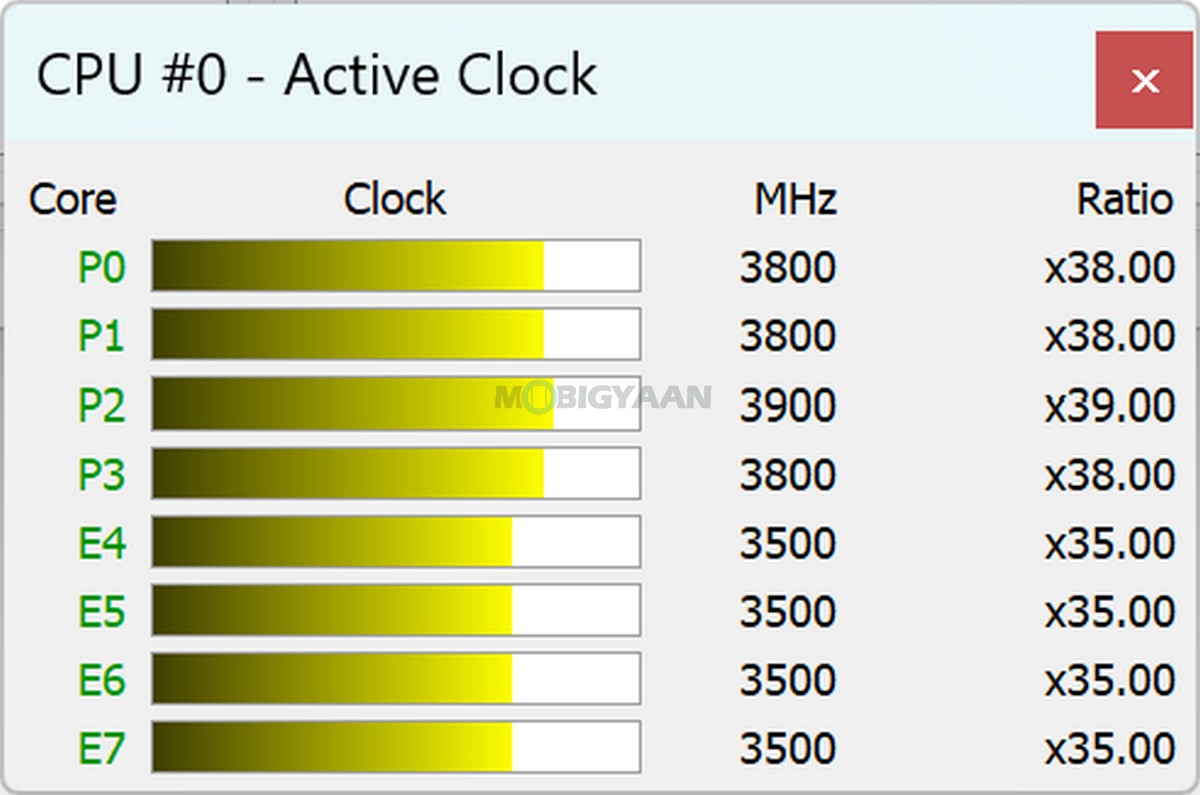 ASUS Zenbook DUO Review UX8407AA CPU Cores Clocks