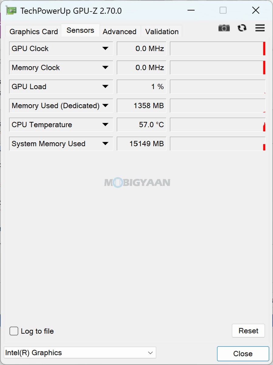 ASUS Zenbook DUO Review UX8407AA GPU Z Clocks