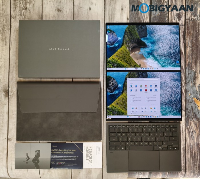 ASUS Zenbook DUO Review UX8407AA Unboxing In Box Contents Notebook