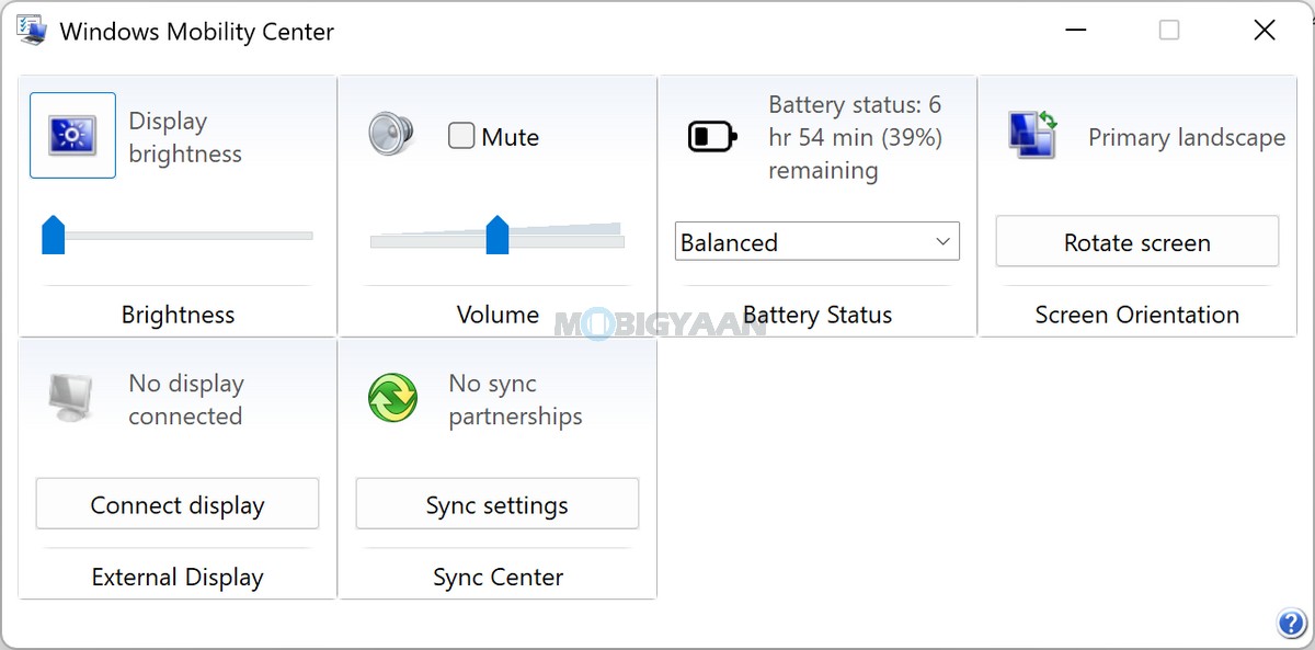 ASUS Zenbook DUO Review UX8407AA Windows 11 Windows Mobility Center
