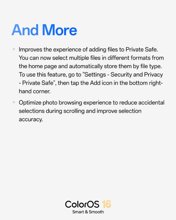 OPPO ColorOS 16 September update brings new photo library features like Timestamp editing, hidden albums, Scan Text and more 7 OPPO ColorOS 16 Update September 2026