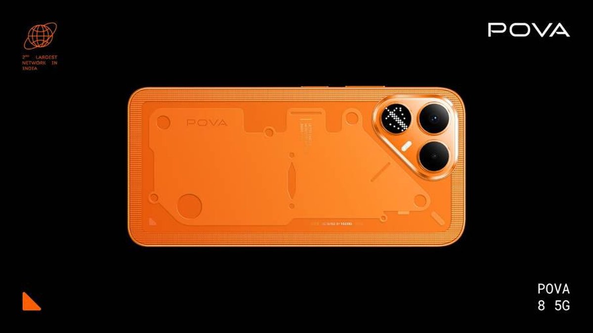 TECNO POVA 8 5G Plasma Orange color variant launched in India 1 TECNO POVA 8 5G Plasma Orange Color