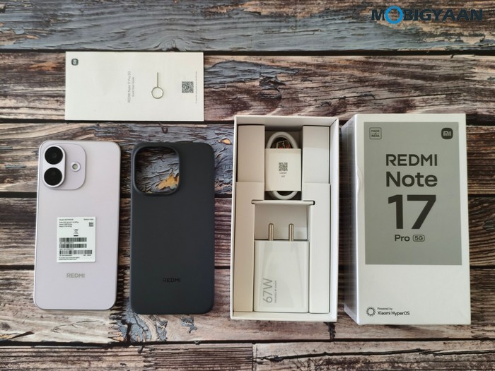REDMI Note 17 Pro 5G Review - Unboxing - In-Box Contents