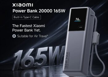 Xiaomi Power Bank 20000mAh 165W