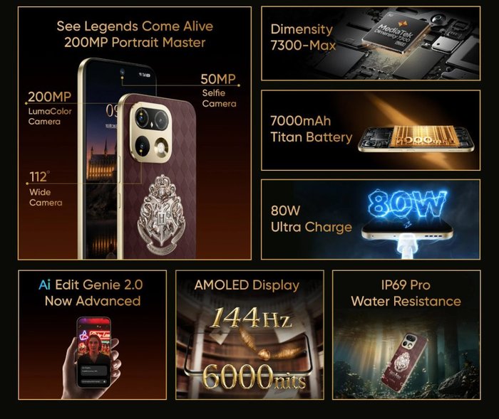 realme 16 Pro 5G Harry Potter Edition launched in India at ₹62,999 5 realme 16 Pro 5G Harry Potter Edition