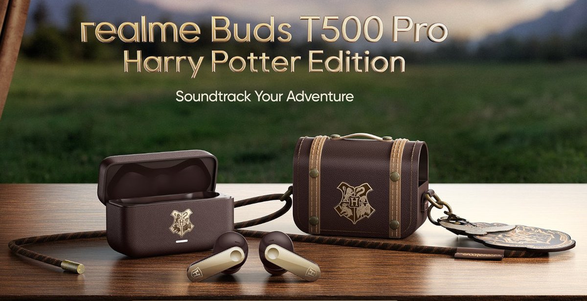 realme Buds T500 Pro Harry Potter Edition launched in India at 6,999 1 realme Buds T500 Pro Harry Potter Edition
