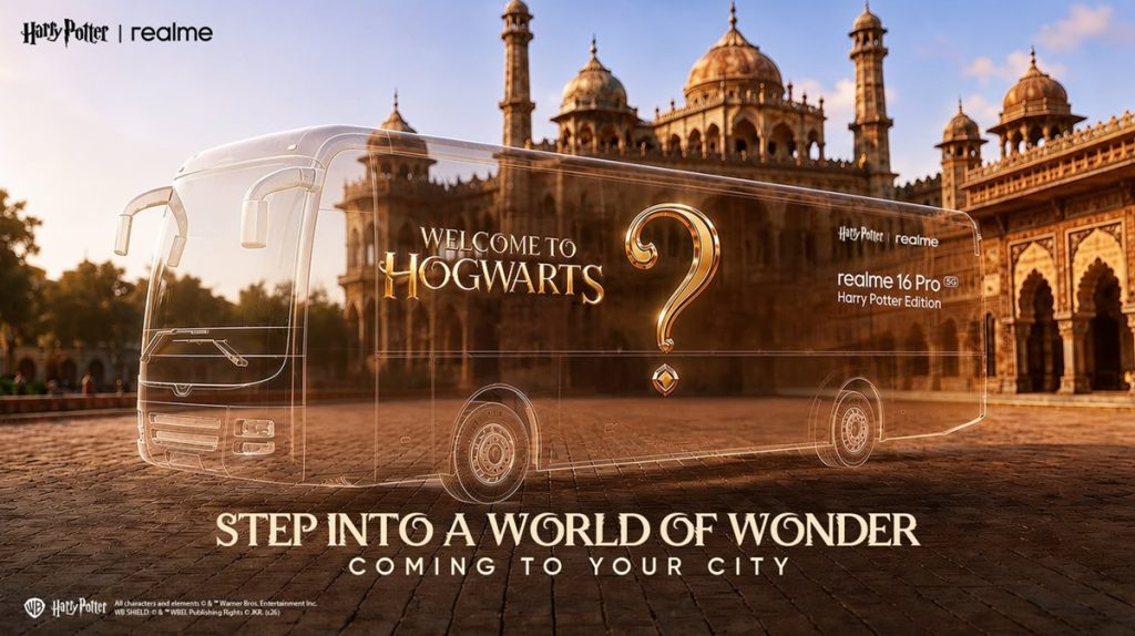 realme announces Harry Potter Bus Tour across 5 Indian cities ahead of realme 16 Pro 5G launch 1 realme Harry Potter bus activation 1024x574 1