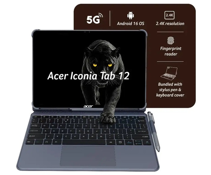 Acer Iconia Tab 12 5G and Iconia Tab 11 5G tablets launched in India starting at ₹23,999 1 Acer Iconia Tab 12 5G