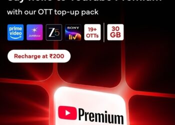 Airtel 5G Plus YouTube Premium