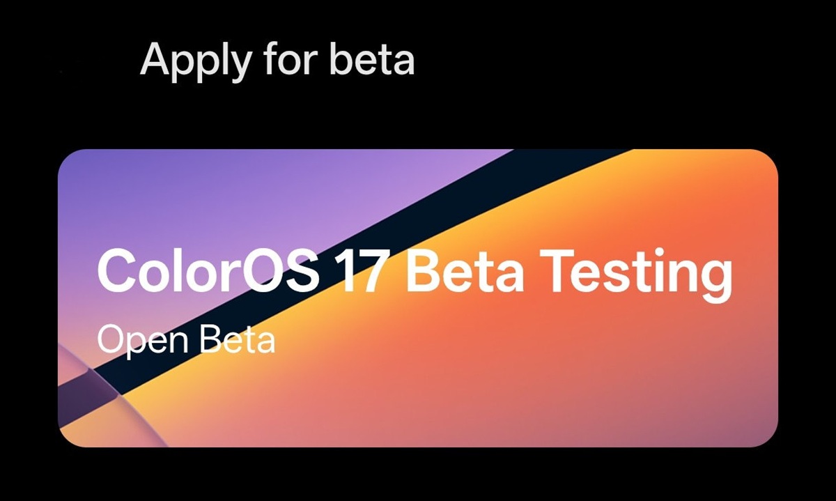 OnePlus opens ColorOS 17 Beta registrations in India ahead of 13th October launch 1 ColorOS 17 Beta