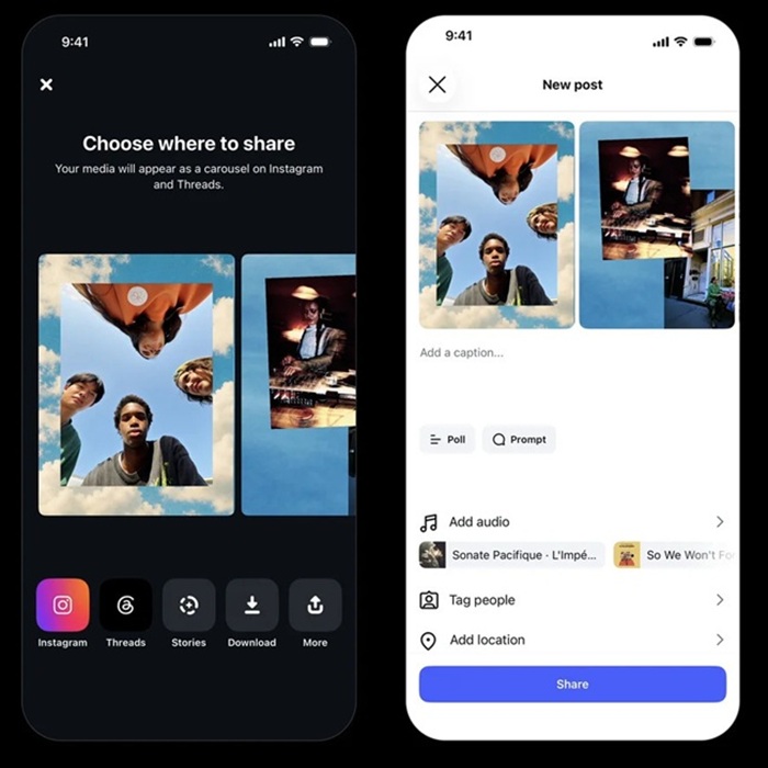 Instagram Edits gets new Carousel Editor with Layouts, Cutouts, and more 3 Edits Carousel Editor 2