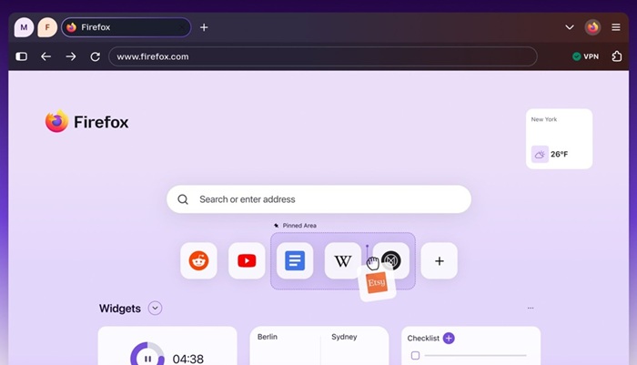 Mozilla Firefox 157 update brings new design, compact mode, customizations, and AI controls 4 Mozilla Firefox 157 Update New Tab Customization