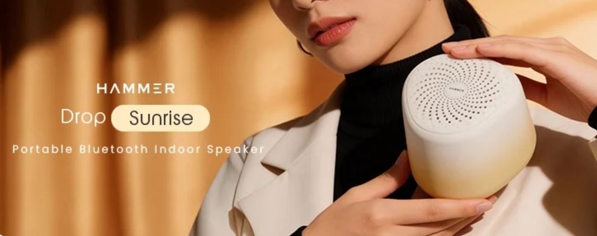 Hammer Drop Sunrise 5W Bluetooth speaker launched in India at ₹599 with 32-hour battery life and FM Radio support 1 Hammer Drop Sunrise Bluetooth Speaker