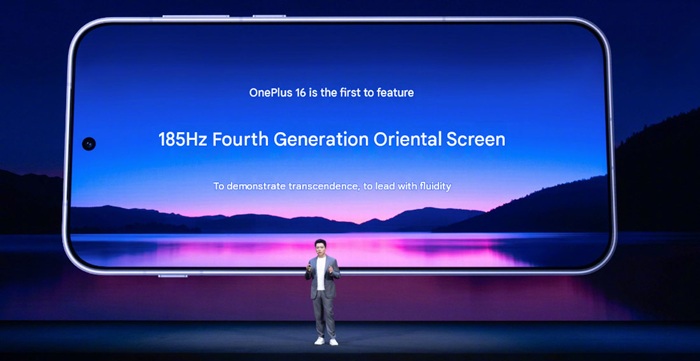 OnePlus 16 launched with 185Hz gaming display, Snapdragon 8 Elite Extreme Gen 6, and 9000mAh battery 2 OnePlus 16 Display