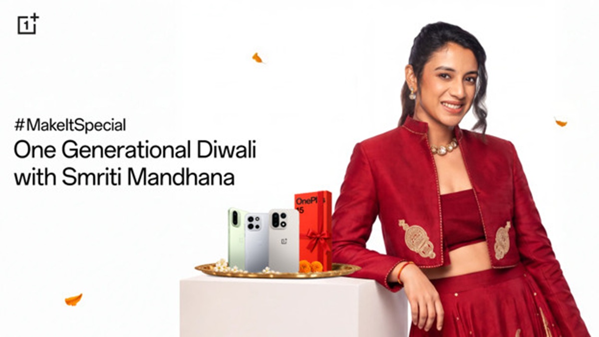 OnePlus India announces #MakeItSpecial Diwali 2026 Campaign with Smriti Mandhana 1 OnePlus MakeItSpecial Diwali 2026 Campaign
