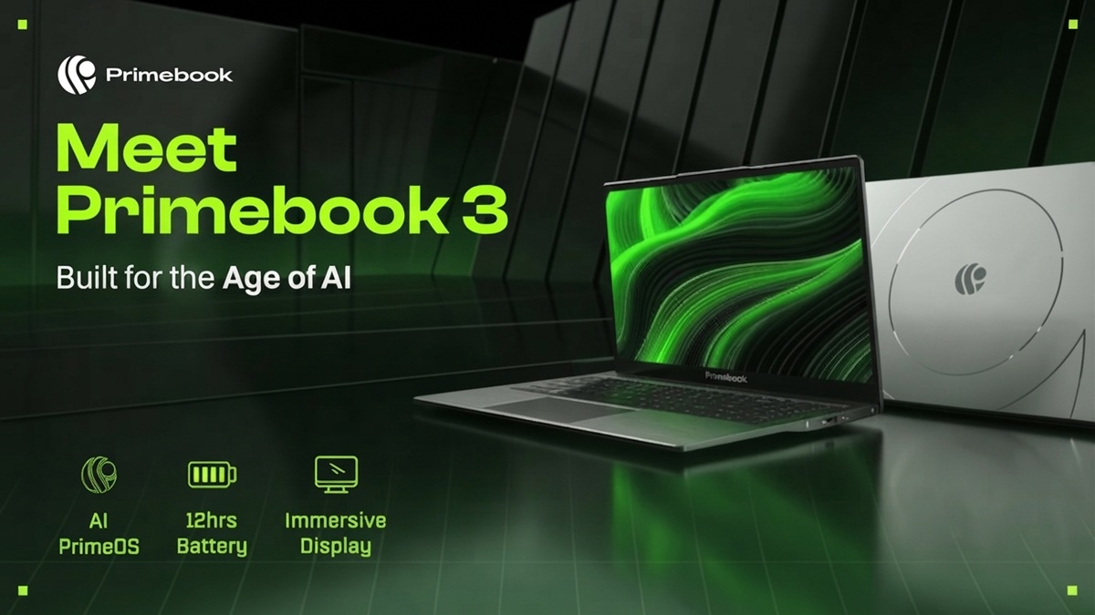 Primebook 3 Max launched in India at ₹35,990 with 15.6-inch screen, MediaTek Genio 720, PrimeOS, and 12-hour battery life 1 Primebook 3 Max Teaser