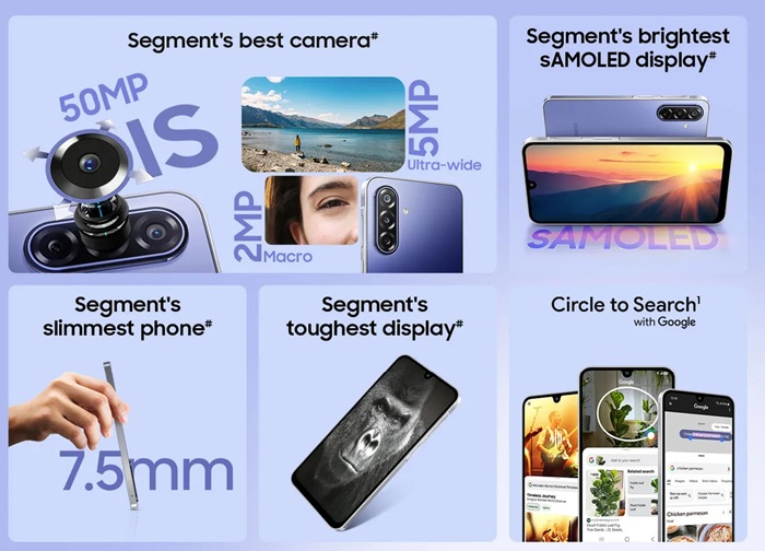 Samsung Galaxy F70 5G launching in India on 18th October 2 Samsung Galaxy F70 5G Features
