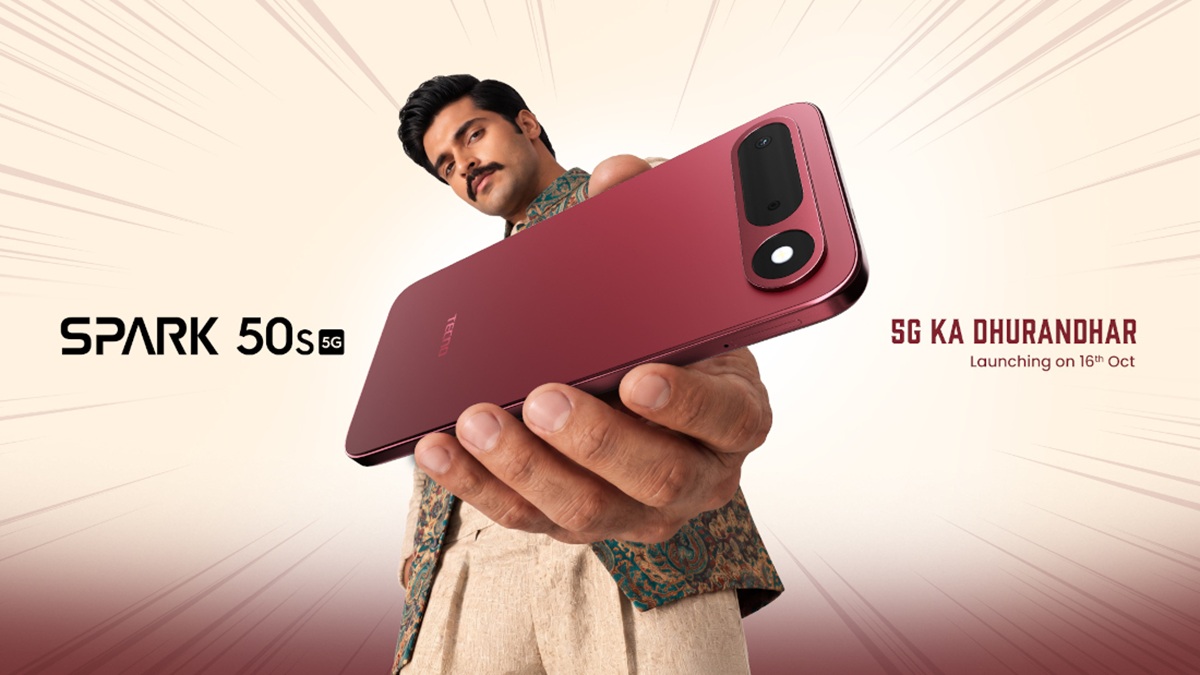 TECNO SPARK 50s 5G launching in India on 16th October 1 TECNO SPARK 50s 5G