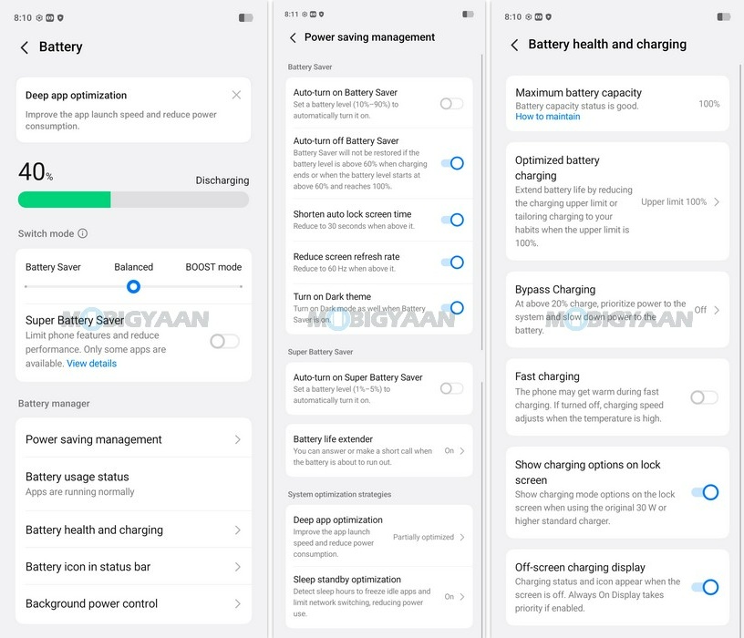 vivo S2 FE Review - vivo Goes Big with a 10,000mAh Battery 88 vivo S2 FE Review OriginOS 6 Battery Features