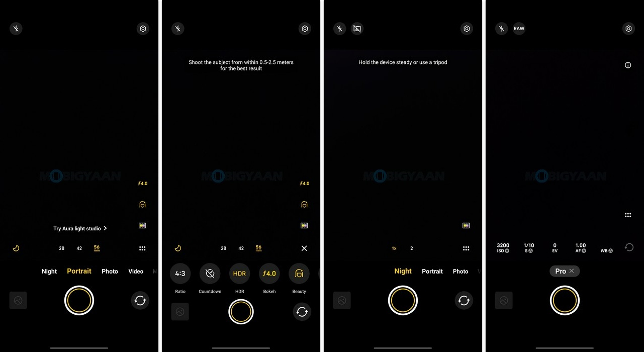vivo S2 FE Review OriginOS 6 Camera App Modes 2